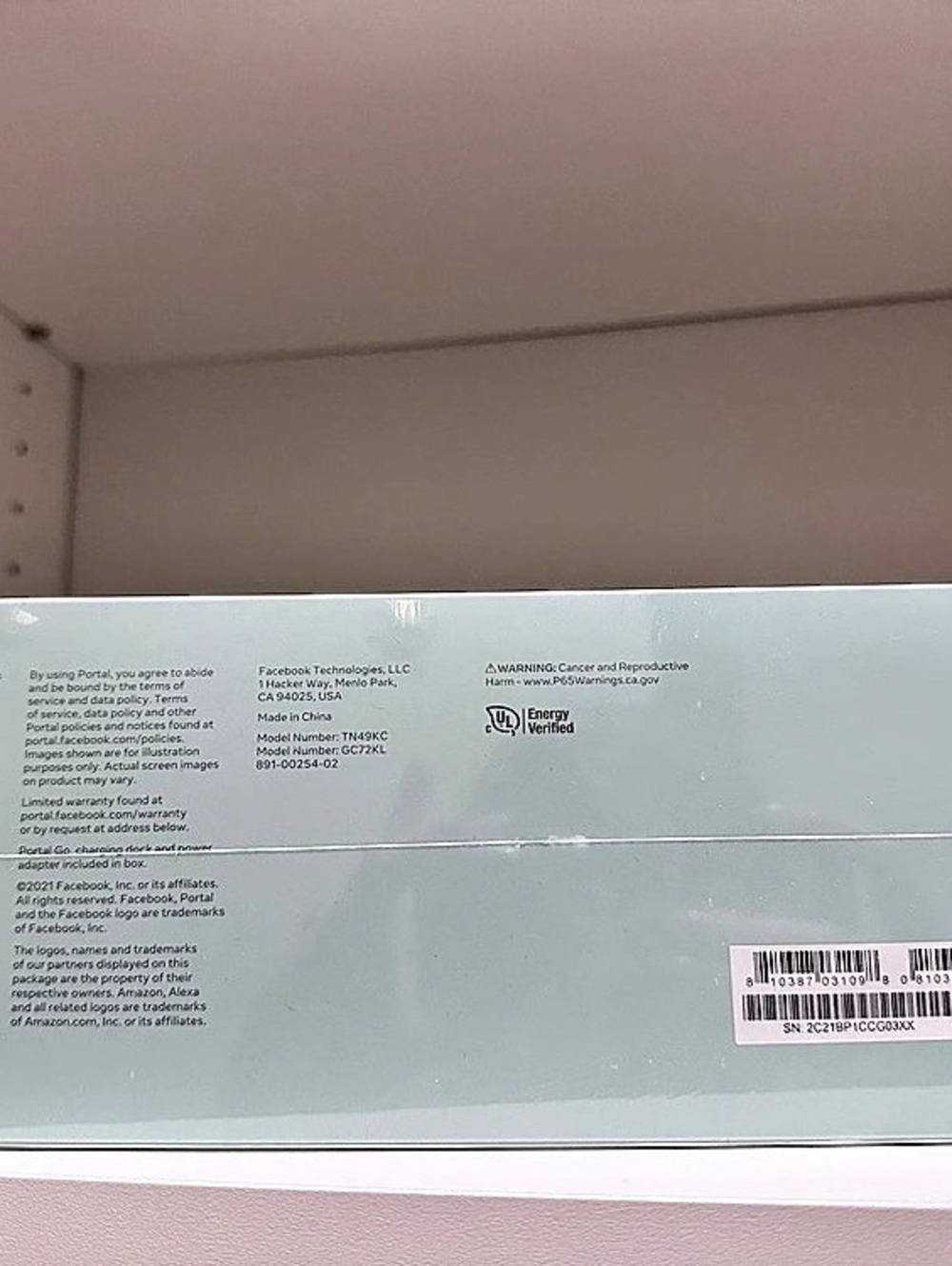 Facebook Portal Go Smart Video Calling Device NWT - Picture 3 of 3
